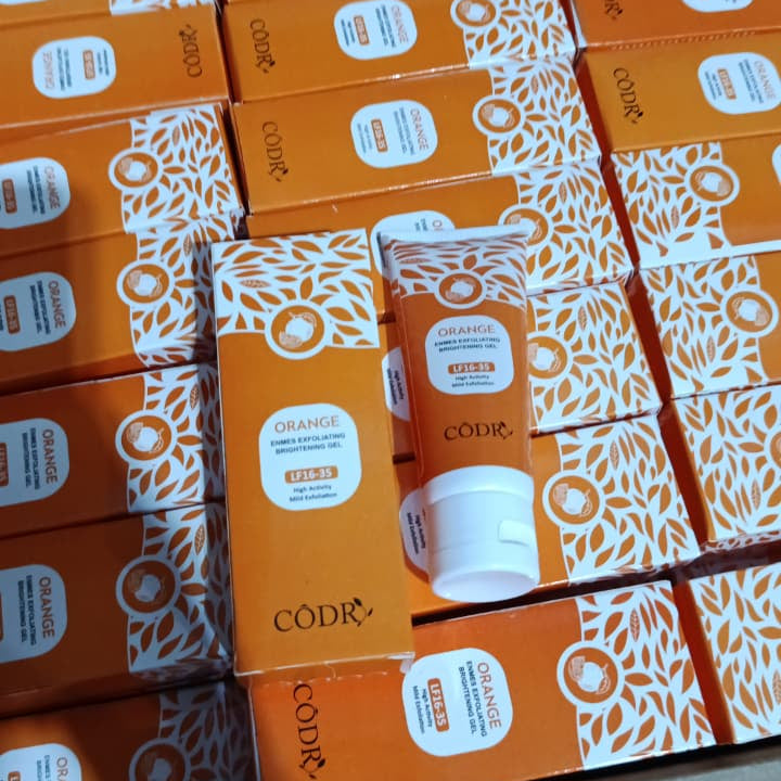 Orange Enzymes Exfoliating & Brightening Gel | Deep Cleansing Face Gel for Smooth, Glowing & Refreshed Skin (60ml)