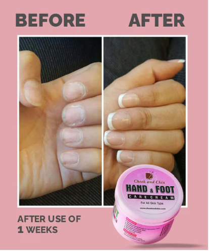 Cheek & Chin's - Hand & Foot Care Cream – Deep Moisturizing and Nourishing Formula for Dry, Sensitive Skin Protection and Softness
