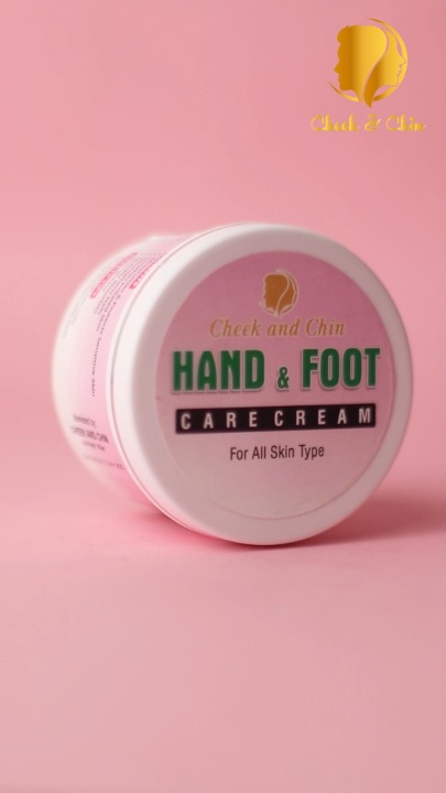 Cheek & Chin's - Hand & Foot Care Cream – Deep Moisturizing and Nourishing Formula for Dry, Sensitive Skin Protection and Softness