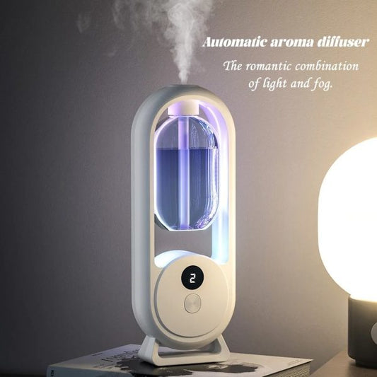 Aroma Diffuser with 5 Modes & Romantic Combination of Lights & Fog